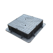 Hot Sale EN124 E600 Ductile Iron Metal Water Meter Box Manhole Cover for algeria market